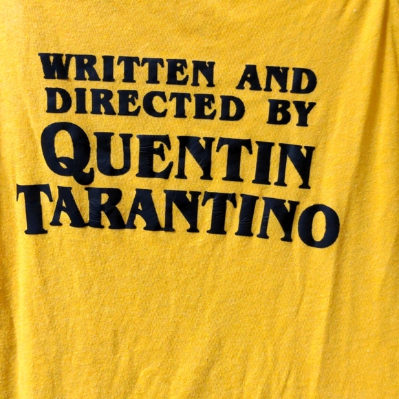 KILL BILL Yellow Tunic Top Written and Directed by QUENTIN TARANTINO S Old Navy - Picture 3 of 4